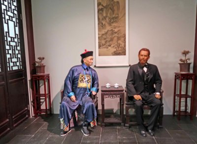 In 1879 Li Hongzang (Chinese politician) met with former President Ulysses S. Grant in Tianjin