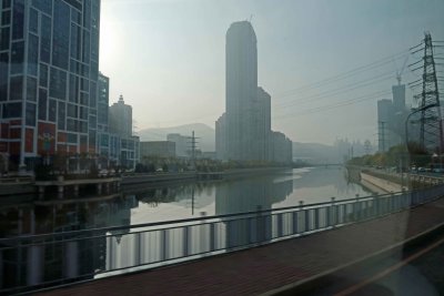 Canal in Dalian, China