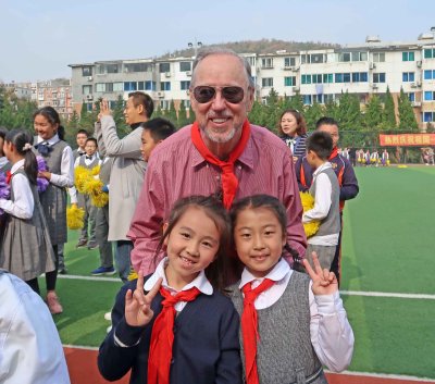 Opportunity to meet some students at the Mingxing School in Dalian, China