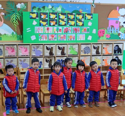 Toddler 1 class at Mingxing School