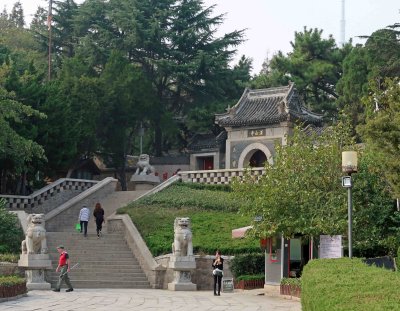 The Temple Gate at Zhanshan Monastery