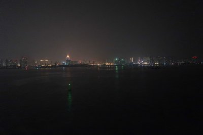 Sailing away from Qingdao, China