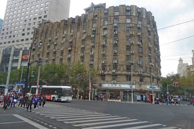 Interesting apartment building in Shanghai