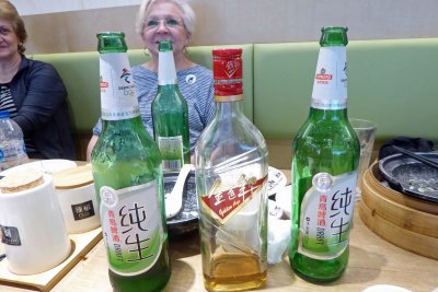 Beer and rice wine are almost gone -- time to leave