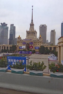 Shanghai Exhibition Center was built in 1955 as the Sino-Soviet Friendship Building