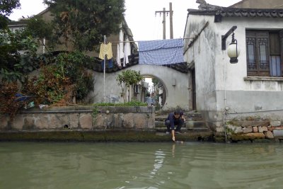 Life on the Grand Canal in Suzhou, China