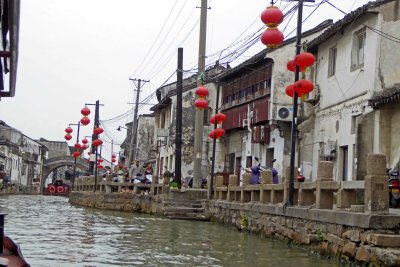The Grand Canal in Suzhou, China