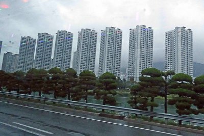 High rises in Busan, Korea