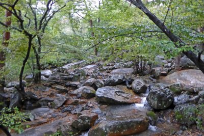 Landscape on the path down from Beomosa Temple, Busan, Korea