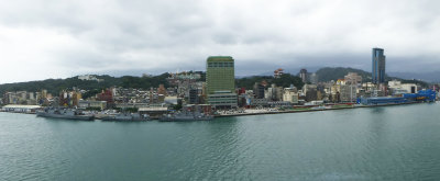 East side of Keelung Harbor, Taiwan