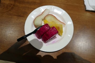 Dragon Fruit, Pineapple, and Wax Apples