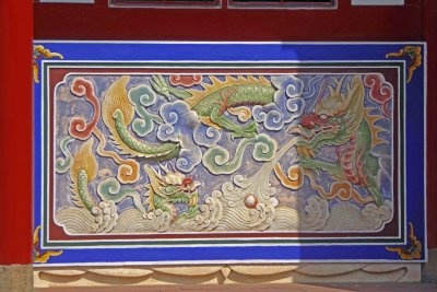 Decorations on the Tianin Confucius Temple