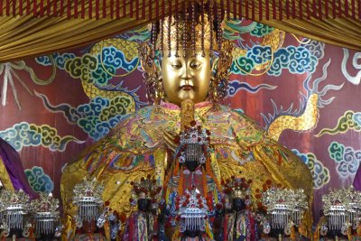 The Heaven God Mother (Matsu)  is the most worshipped god in the Taiwanese society