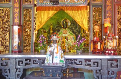 Guanyin is the Buddhist bodhisattva associated with compassion