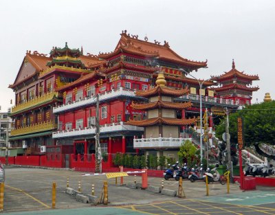 Chi Ming Tang is a Confucian Temple at Lotus Pond in Kaohsiung, Taiwan