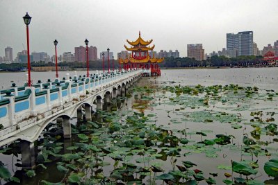 Lotus Pond in Kaohsiung, Taiwan