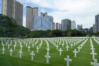 Manila American Cemetery is the largest military cemetery outside the continental United States