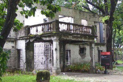 Ruins of the American Barracks at Fort Santiago (1593), Manila