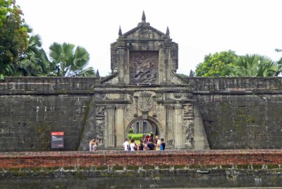 Main Gate of Fort Santiago, Manila