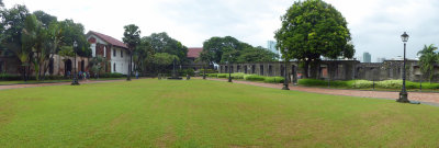 Central plaza at Fort Santiago, Manila+