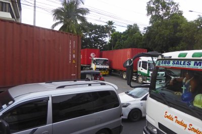 Trying to get back to the Port of Manila