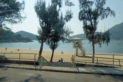 Lifeguard stand on Repulse Bay