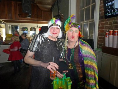 Craig & Jeff at Krewe of Lil T-rock's Spectacular Speakeasy