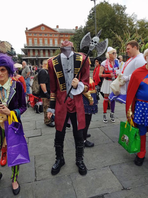 Bill lost his head on Fat Tuesday