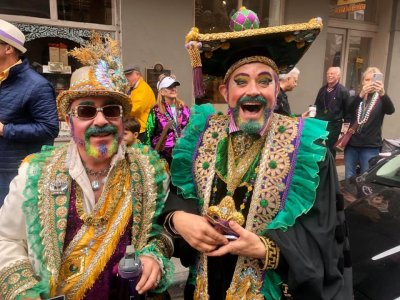Fat Tuesday on Bourbon St.