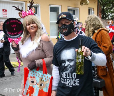 Fat Tuesday in Jackson Square