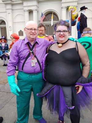 Fat Tuesday in Jackson Square