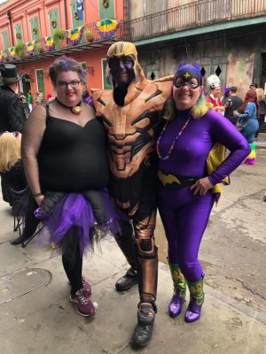 Fat Tuesday in Jackson Square