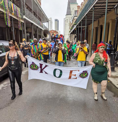 KOE on the March