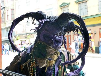 Good makeup job on Fat Tuesday