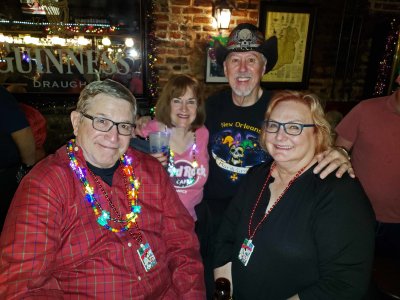 Finishing Fat Tuesday at Boondock Saint