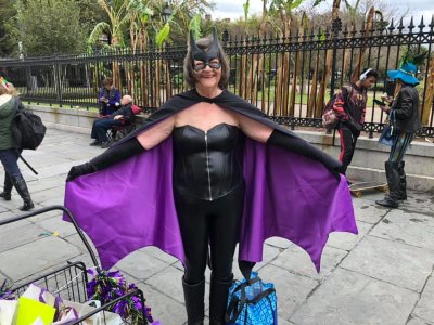 Fat Tuesday in Jackson Square