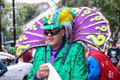 The Riddler on Fat Tuesday