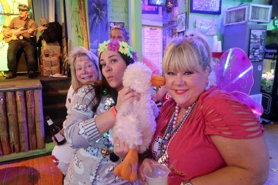 KOE PJ Party - Kacky, Erica, Linda