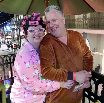 KOE PJ Party - Sherri & Grant