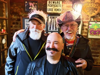 Moustachios at Boondock Saint