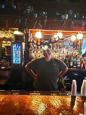 One of our favorite Bartenders at Boondock Saint