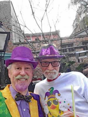 Meet-up at Pat O'Brien's Courtyard