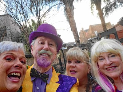 Meet-up at Pat O'Brien's Courtyard