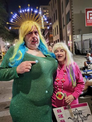 Rick & Susan at Muses Parade