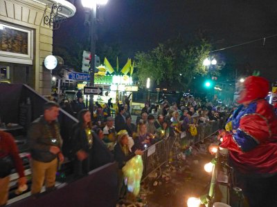 Friday Night crowd on St Charles