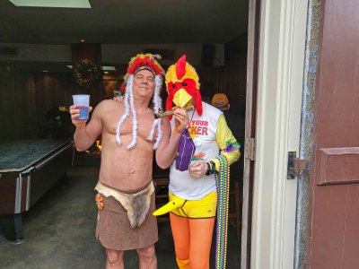 Naked Indian & Rooster at Good Friends Bar