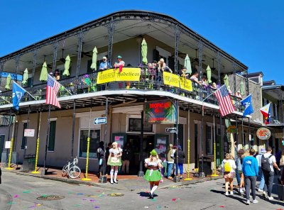 Yodelfest on Monday AM on Bourbon St.