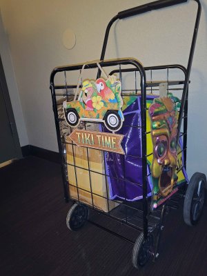 Cart ready for KOE Parade
