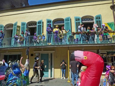 Balcony on the KOE Parade Route