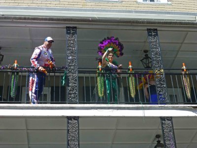 Bourbon St. Balcony